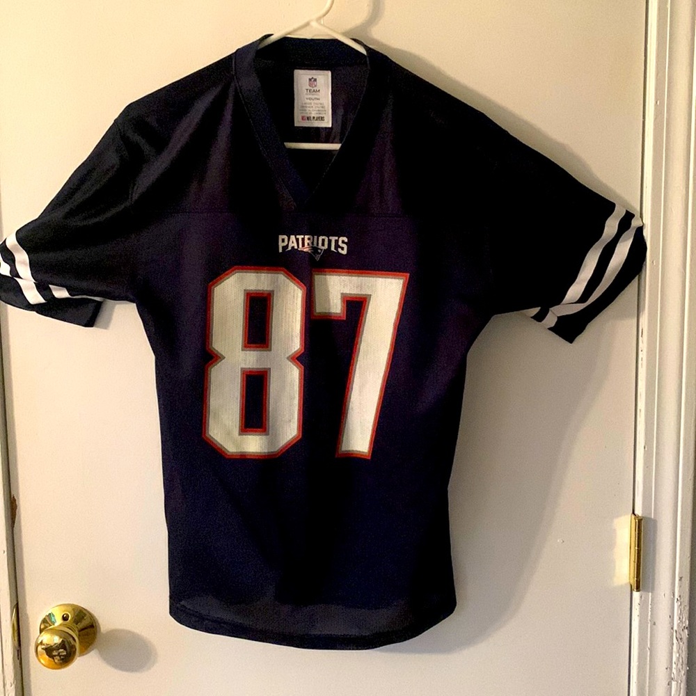 New England Patriots jersey/shirt. Number 87 Gronkowski